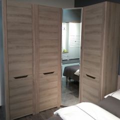 АФИНА А4 Шкаф для одежды и белья (таормина) в Губахе - gubaha.mebel24.online | фото 3