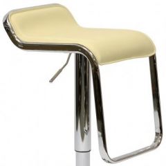 Барный стул Barneo N-41 Lem кремовый в Губахе - gubaha.mebel24.online | фото 2