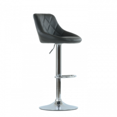 Барный стул Barneo N-83 Comfort (Комфорт) серый в Губахе - gubaha.mebel24.online | фото