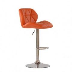 Барный стул Barneo N-85 Diamond оранжевый в Губахе - gubaha.mebel24.online | фото