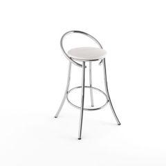 Барный стул Фуриант белый-010 в Губахе - gubaha.mebel24.online | фото 1