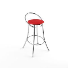Барный стул Фуриант красный матовый-803м в Губахе - gubaha.mebel24.online | фото 1