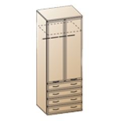 Детская Карина композиция 1 (Гикори Джексон светлый) в Губахе - gubaha.mebel24.online | фото 2