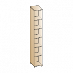 Детская Мелисса композиция 7 (Гикори Джексон светлый) в Губахе - gubaha.mebel24.online | фото 5
