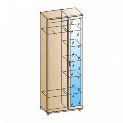 Детская Мелисса композиция 9 (Гикори Джексон светлый) в Губахе - gubaha.mebel24.online | фото 2