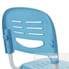 Комплект парта + стул трансформеры Cantare Blue в Губахе - gubaha.mebel24.online | фото 7