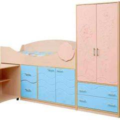 Набор мебели для детской Юниор -12.2 (700*1860) МДФ матовый в Губахе - gubaha.mebel24.online | фото 1