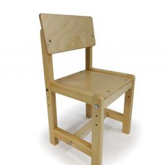Детский растущий комплект стол и стул Я САМ "Лофт" (Береза, Сосна) в Губахе - gubaha.mebel24.online | фото 3