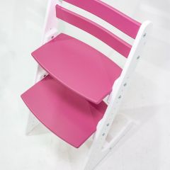 Детский растущий стул Конёк Горбунёк Комфорт (Бело-розовый) в Губахе - gubaha.mebel24.online | фото 7