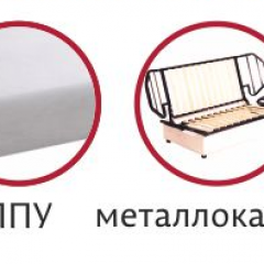 Диван Аккордеон 1400 (без подлокотников) в Губахе - gubaha.mebel24.online | фото 3