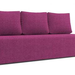 Диван Алиса 2 Shaggy FUCHSIA без подлокотников в Губахе - gubaha.mebel24.online | фото
