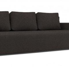 Диван Алиса 4 Bahama GRAFIT - Teos Dark Brown в Губахе - gubaha.mebel24.online | фото