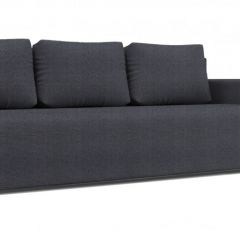 Диван Алиса 4 Shaggy GRAFIT - Teos Dark Brown в Губахе - gubaha.mebel24.online | фото