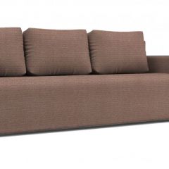 Диван Алиса 4 Shaggy MOCCA - Teos Black в Губахе - gubaha.mebel24.online | фото