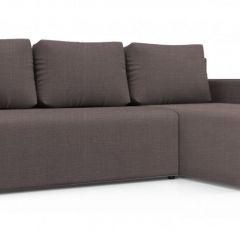 Диван угловой Алиса 3 Vital COCOA - Teos Dark Brown в Губахе - gubaha.mebel24.online | фото