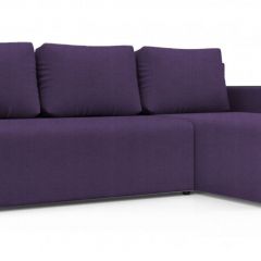 Диван угловой Алиса 3 Vital VIOLET - Teos Black в Губахе - gubaha.mebel24.online | фото
