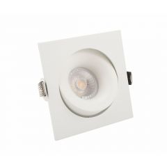 DK2121-WH Встраиваемый светильник, IP 20, 50 Вт, GU10, белый, алюминий в Губахе - gubaha.mebel24.online | фото