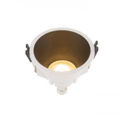 DK3026-WB Встраиваемый светильник, IP 20, 10 Вт, GU5.3, LED, белый/черный, пластик в Губахе - gubaha.mebel24.online | фото 4