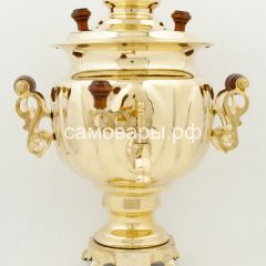 Электрический самовар на 3 л формы "Овал" в наборе №1, с защитой от выкипания в Губахе - gubaha.mebel24.online | фото 5