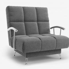 ФИНКА-2 Кресло с подлокотниками хром ПОНИ 12 в Губахе - gubaha.mebel24.online | фото 1