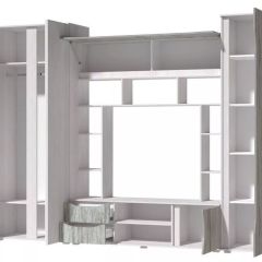 Гостиная Аванта (Анкор светлый/Артвуд темный) в Губахе - gubaha.mebel24.online | фото 2