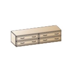 Гостиная Карина Композиция 10 (Снежный ясень) в Губахе - gubaha.mebel24.online | фото 5
