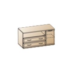 Гостиная Карина Композиция 22 (Ясень Асахи) в Губахе - gubaha.mebel24.online | фото 8