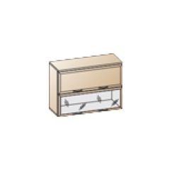 Гостиная Карина Композиция 3 (Снежный ясень) в Губахе - gubaha.mebel24.online | фото 4