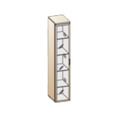 Гостиная Карина Композиция 3 (Ясень Асахи) в Губахе - gubaha.mebel24.online | фото 3