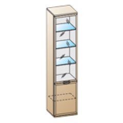 Гостиная Карина Композиция 9 (Акация Молдау) в Губахе - gubaha.mebel24.online | фото 6