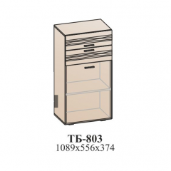 Гостиная ЛОТОС (модульная) Бодега белая в Губахе - gubaha.mebel24.online | фото 25