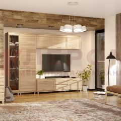 Гостиная Мелисса Композиция 10 (Ясень Асахи) в Губахе - gubaha.mebel24.online | фото