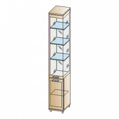 Гостиная Мелисса Композиция 11 (Акация Молдау) в Губахе - gubaha.mebel24.online | фото 3