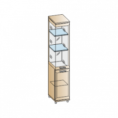 Гостиная Мелисса Композиция 5 (Акация Молдау) в Губахе - gubaha.mebel24.online | фото 6