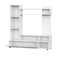 Гостиная МГС 9 (Белый/Цемент светлый) в Губахе - gubaha.mebel24.online | фото 3