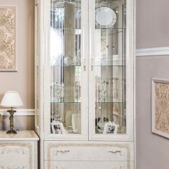 Гостиная модульная Патрисия (крем корень глянец) в Губахе - gubaha.mebel24.online | фото 3