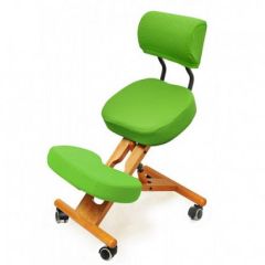Коленный стул со спинкой Smartstool KW02В + Чехлы в Губахе - gubaha.mebel24.online | фото 6