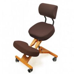 Коленный стул со спинкой Smartstool KW02В + Чехлы в Губахе - gubaha.mebel24.online | фото 7