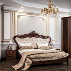 Комод 4 ящика Афина + Зеркало ППУ Афина (караваджо) в Губахе - gubaha.mebel24.online | фото 5