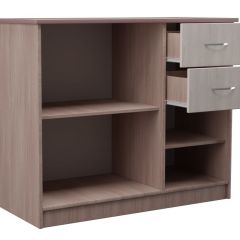 Комод АЛЛА (Ясень шимо светлый/темный) Эко в Губахе - gubaha.mebel24.online | фото 2