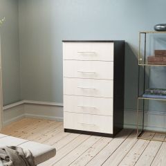 Комод ФАВОРИТ (Венге/Дуб молочный) в Губахе - gubaha.mebel24.online | фото 2
