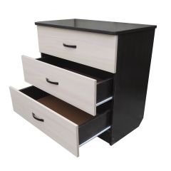 Комод К-33 (3 ящика) в Губахе - gubaha.mebel24.online | фото 2