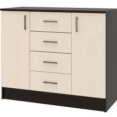 СОФИЯ Комод К1000 2Д (венге/дуб белфорт) в Губахе - gubaha.mebel24.online | фото