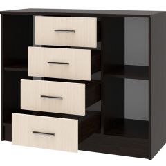 СОФИЯ Комод К1000 2Д (венге/дуб белфорт) в Губахе - gubaha.mebel24.online | фото 2