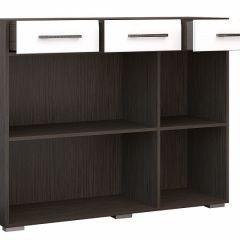 Комод Ненси (Венге/Белый глянец) в Губахе - gubaha.mebel24.online | фото 2