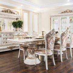 Комод с Зеркалом Алсу (белый глянец) в Губахе - gubaha.mebel24.online | фото 4