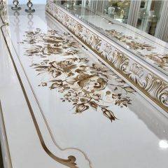 Комод с Зеркалом Алсу (белый глянец) в Губахе - gubaha.mebel24.online | фото 5