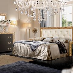 Комод Тиффани Premium черная/золото (ТФКМ-1(П) в Губахе - gubaha.mebel24.online | фото 2