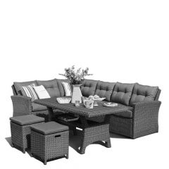 Комплект плетеной мебели AFM-307G-Grey в Губахе - gubaha.mebel24.online | фото