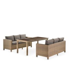 Комплект плетеной мебели T365/S65B-W65 Light Brown в Губахе - gubaha.mebel24.online | фото